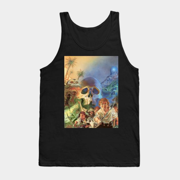 Secret of Monkey Island [Textless] Tank Top by Zagreba